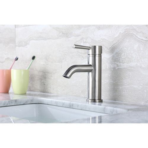 Luxier Single Hole Bathroom Faucet with Drain Assembly & Reviews Wayfair